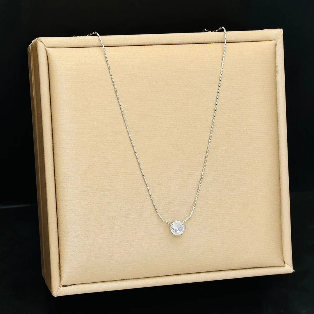 Κολιέ Moissanite Cléa